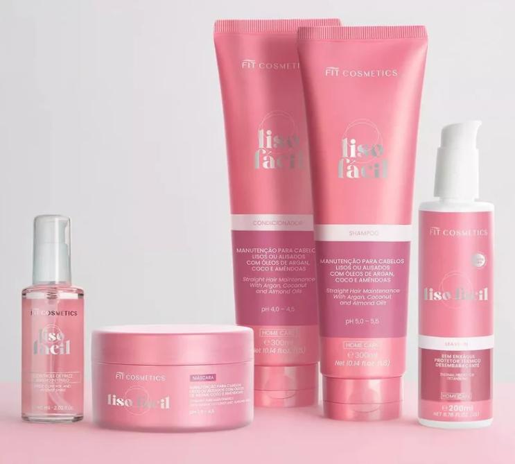 Easy Straightening, maska wygładzająca, 250 ml, Fit Cosmetics