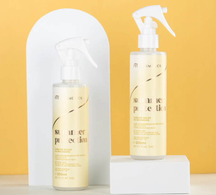 Summer Protection, spray ochronny do włosów na lato, 200 ml, Fit Cosmetics