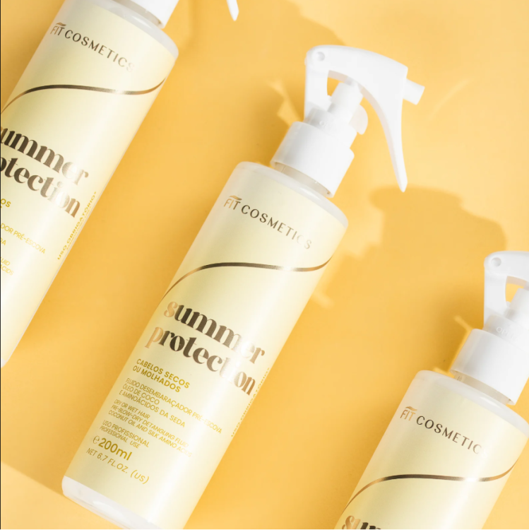Summer Protection, spray ochronny do włosów na lato, 200 ml, Fit Cosmetics