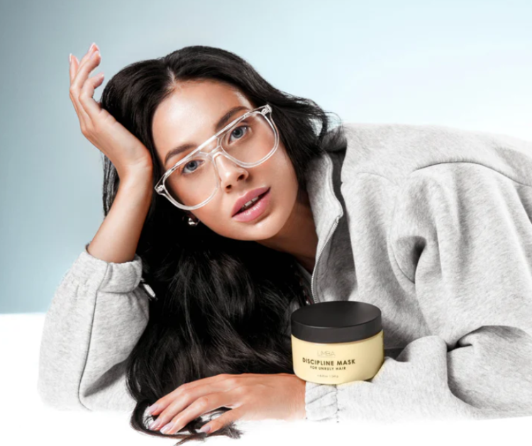 Limba Discipline Mask, maska wygładzająca i ułatwiająca rozczesywanie do włosów niesfornych, Limba Cosmetics, 245g
