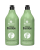 Banho de Bambu Kit, szampon i odżywka wzmacniająca z ekstraktem z bambusa, Natureza, 2 x 1000 ml