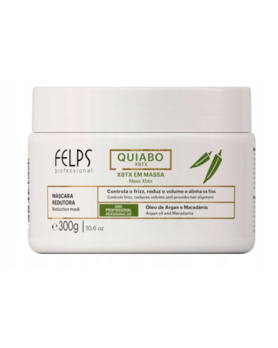 Botoks Okra XBTX Massa Quiabo Felps , 300 ML