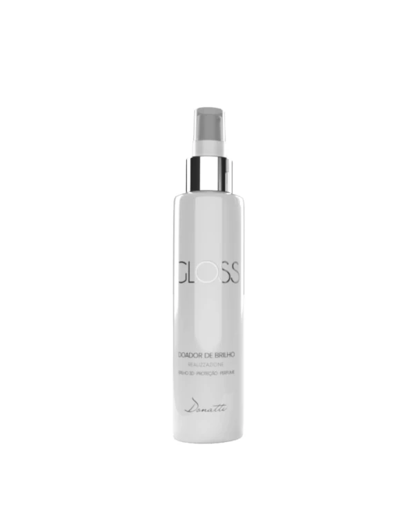 Gloss Doador de Brilho, spray nabłyszczający z ochroną termiczną, Donatti, 100 ml