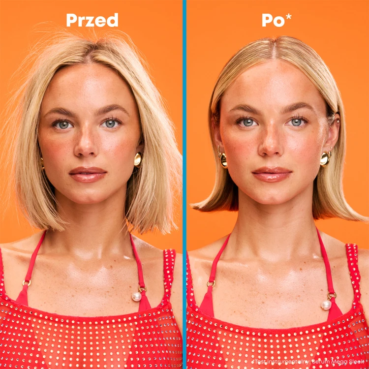 Matrix Mega Sleek 96H Anti-Frizz Topcoat, wygładzające serum termoaktywne przeciw puszeniu, Matrix, 30 ml