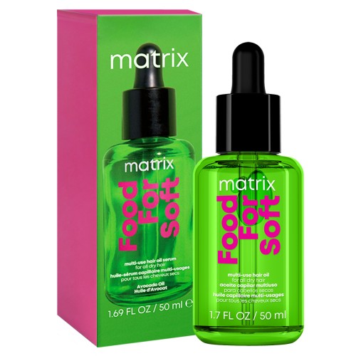 Matrix Food For Soft, nawilżający olejek termoochronny do włosów suchych, Matrix, 50 ml