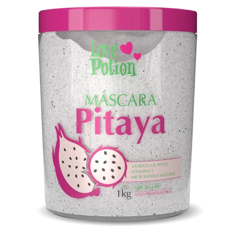 Máscara de Pitaya, maska nawilżająca i rewitalizująca do włosów, Love Potion, 1000 ml