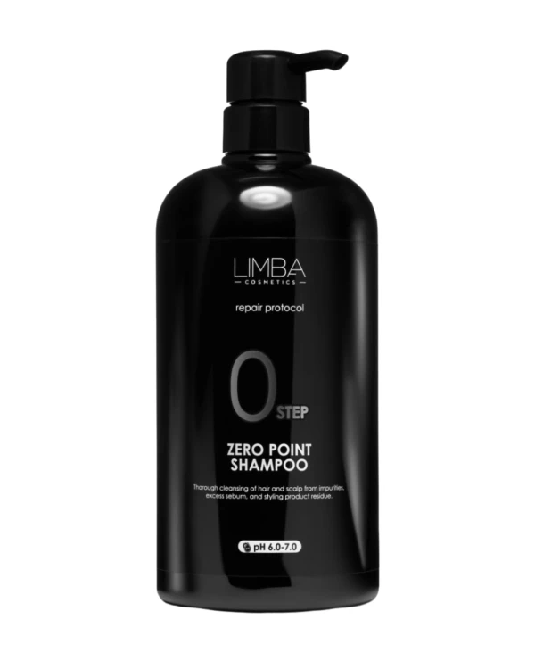Zero Point Shampoo, szampon głęboko oczyszczający i przygotowujący do zabiegów, Limba, 1000 ml