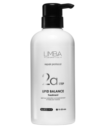 Step 2A Lipid Balance Treatment, maska lipidowa odbudowująca i wygładzająca, Limba, 500 ml