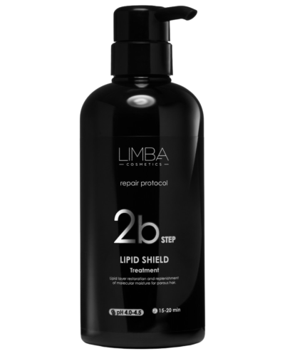 Step 2B Lipid Shield Treatment, intensywna maska lipidowo-ceramidowa do włosów bardzo porowatych, Limba, 500 ml