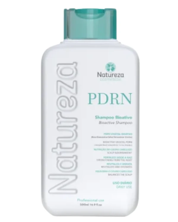 PDRN Bioactive Shampoo, szampon regenerujący i wzmacniający do włosów osłabionych, Natureza, 500 ml