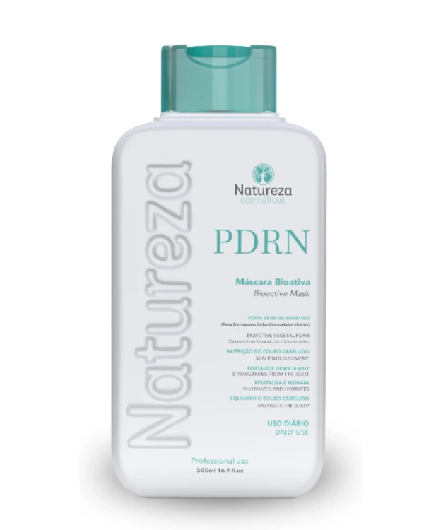 PDRN Bioactive Mask, intensywna maska regenerująca do włosów i skóry głowy, Natureza, 500 ml