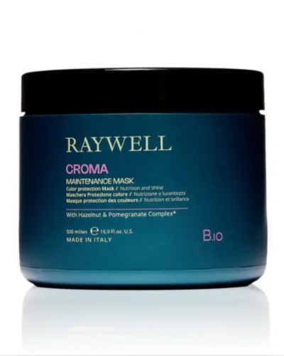 B.IO Croma Maintenance Color Protection Mask, maska regenerująca i chroniąca kolor włosów farbowanych, Raywell, 500 ml