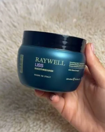 B.IO LISS Mask, maska wygładzająca do włosów porowatych i puszących się, Raywell, 245 ml