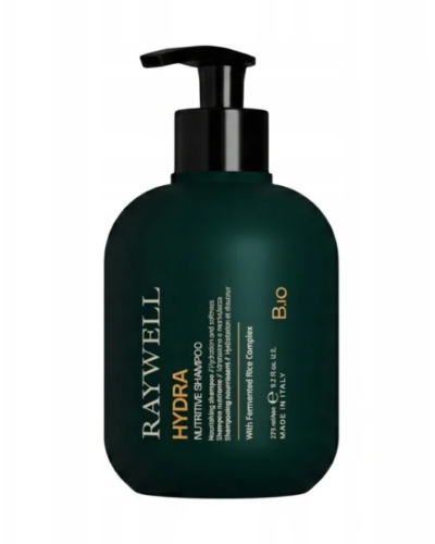 B.IO HYDRA Shampoo, szampon nawilżający do suchej skóry głowy i włosów, Raywell, 275 ml