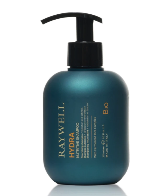 B.IO HYDRA Shampoo, szampon nawilżający do suchej skóry głowy i włosów, Raywell, 275 ml