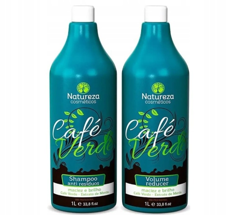 Zestaw z szamponem Cafe verde Volume Reducer Natureza .jpg