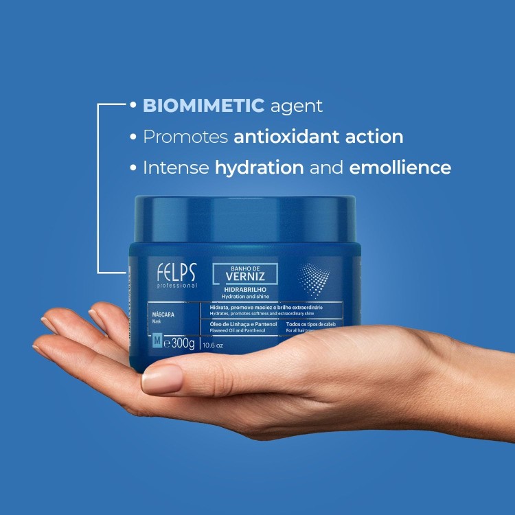 Maska Banho De Verniz Intense Shine Mask, Felps