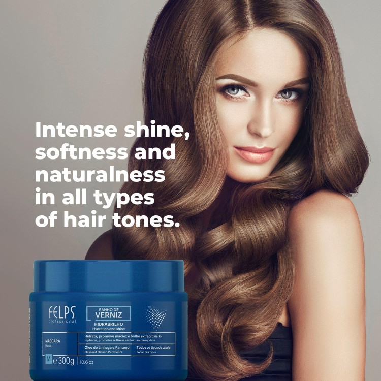 Maska Banho De Verniz Intense Shine Mask, Felps
