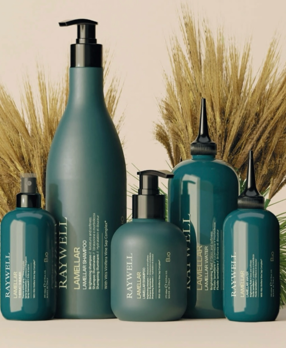 B.io Lamellar Shampoo, szampon lamelarny, nawilżający i nabłyszczający, Raywell, 1000ml