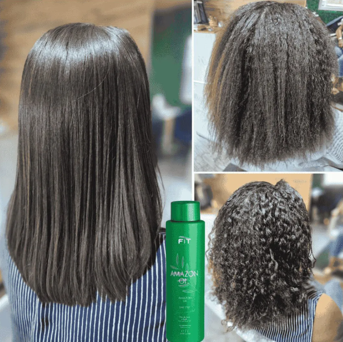 Amazon Protein, półtrwałe prostowanie organiczne z olejkami amazońskimi, Fit Cosmetics