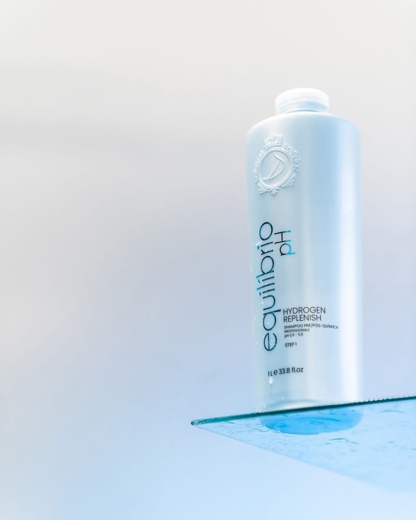 Equilibrio pH Hydrogen Replenish, balsam zakwaszający i odbudowujący włosy, Donatti,