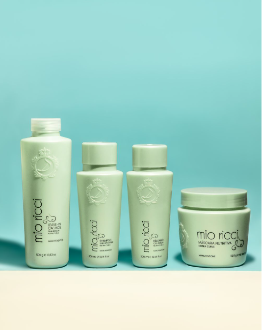 Mio Ricci Nutra Curls, szampon bezsiarczanowy do loków i fal, Donatti, 300 ml