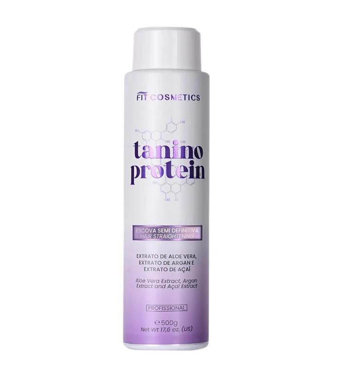 Tanino Protein, pół trwałe prostowanie z taniną, proteinami i aminokwasami, dla blondynek i włosów cieńszych, Fit Cosmetics,